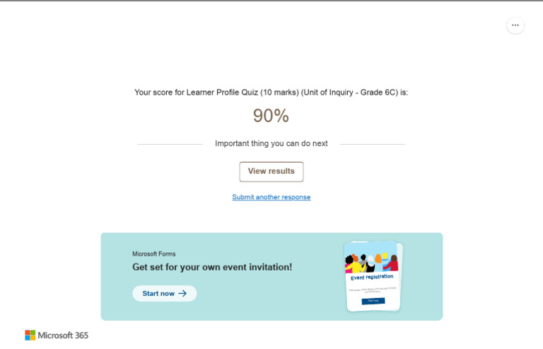 Learner Profile Quiz (10 Marks) (Unit of Inquiry - Grade 6C) | PDF