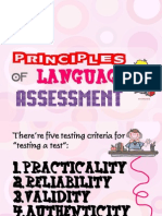 Principles of Language Assessment 1