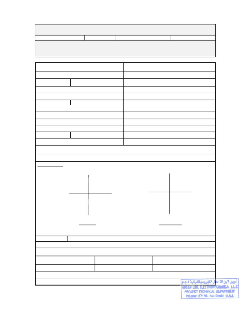 Pump Alignment Report Template | PDF