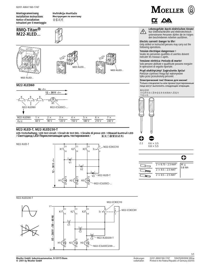 RMQ-Titan M22-XLED.. | PDF
