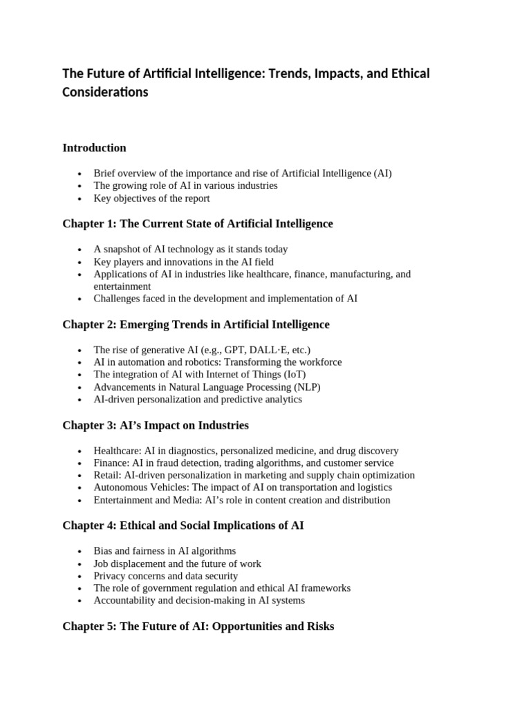 The Future of Artificial Intelligence | PDF | Artificial Intelligence ...