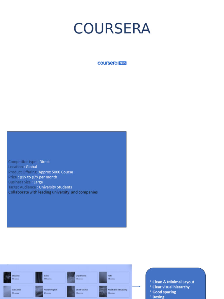 Coursera Course Offerings Overview | PDF