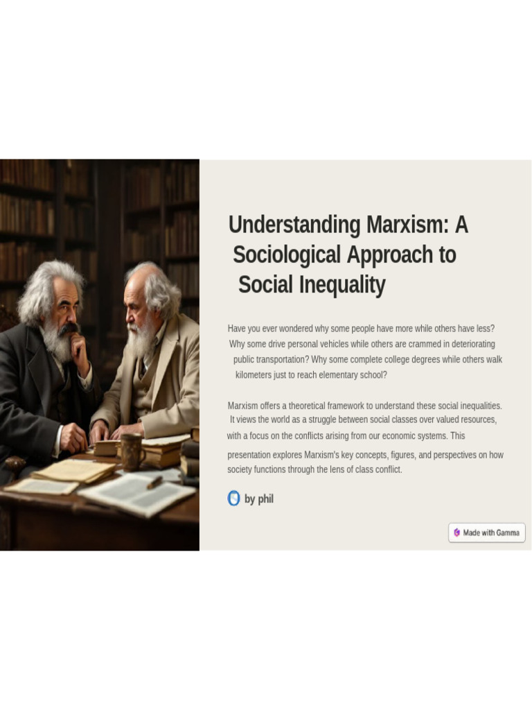 marxism | PDF | Marxism | Karl Marx