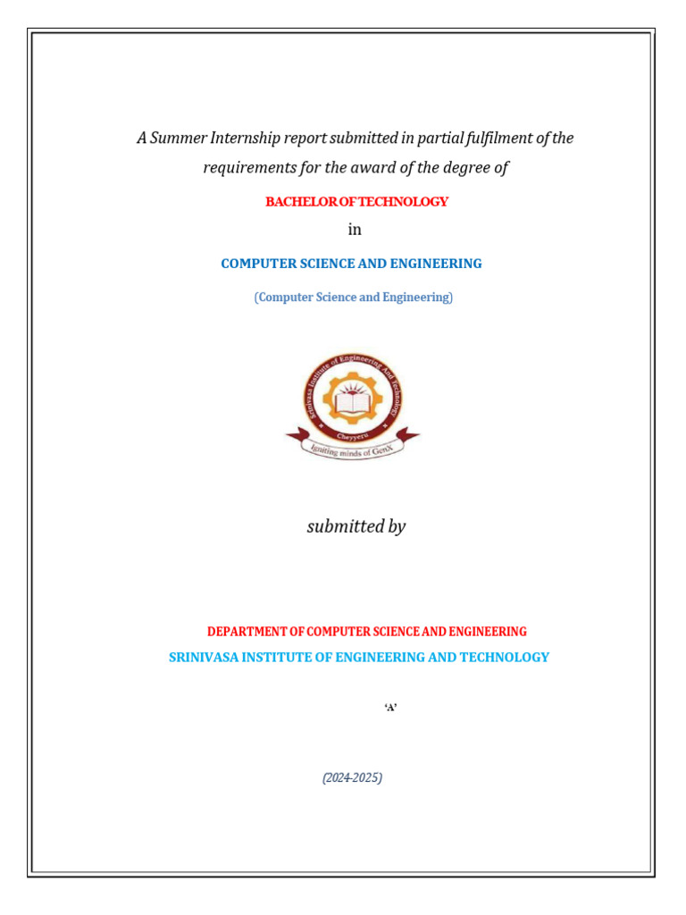 Machine Learning Virtual Internship Report | PDF | Machine Learning ...