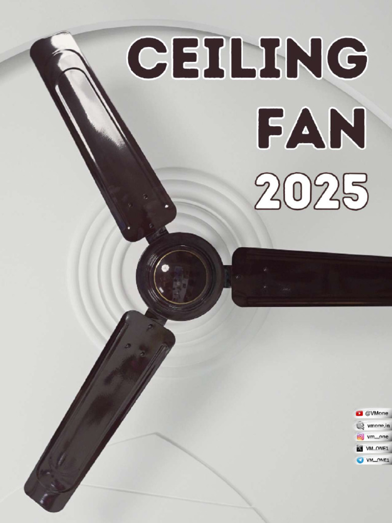 Ceiling Fan 2025 AD List | PDF