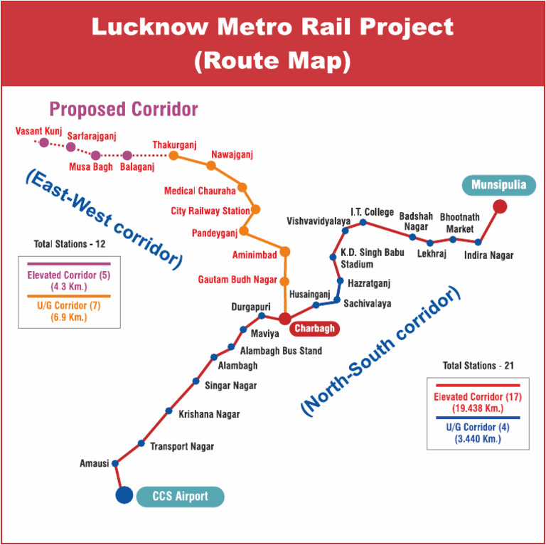 Lucknow Map | PDF