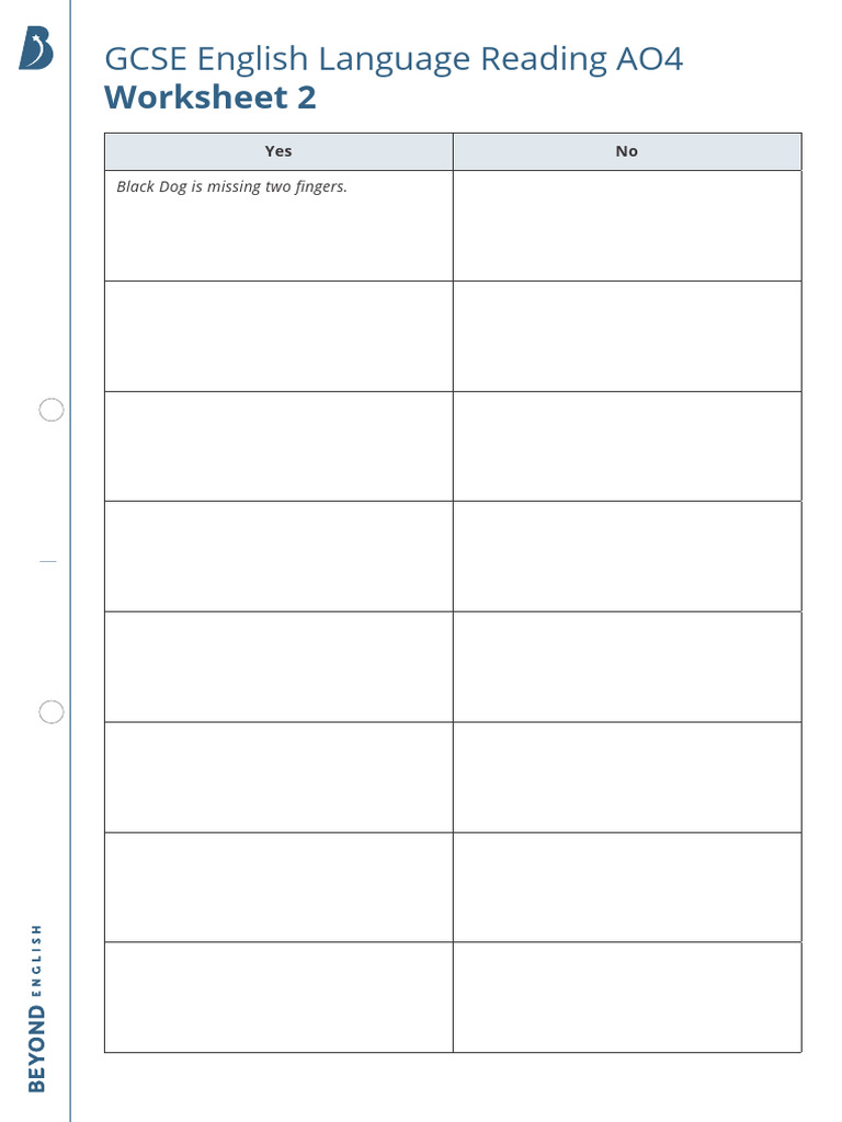 Worksheet 2 | PDF