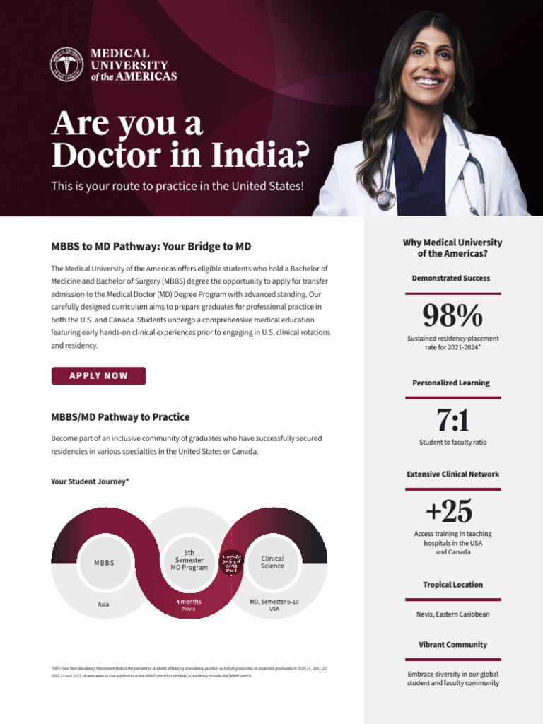 MUA - MBBS-Program-OnePager - Digital India New | PDF | Medical School ...