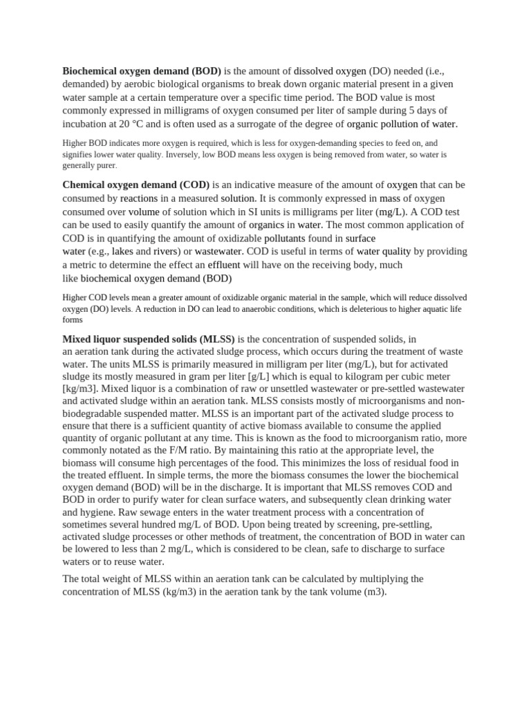 Understanding Biochemical Oxygen Demand | PDF | Hydraulic Engineering ...
