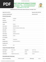 UDS Undergraduate Application 2025/2026 | PDF