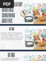 Inventory of Food Processing Aids | PDF | Ester | Fatty Acid