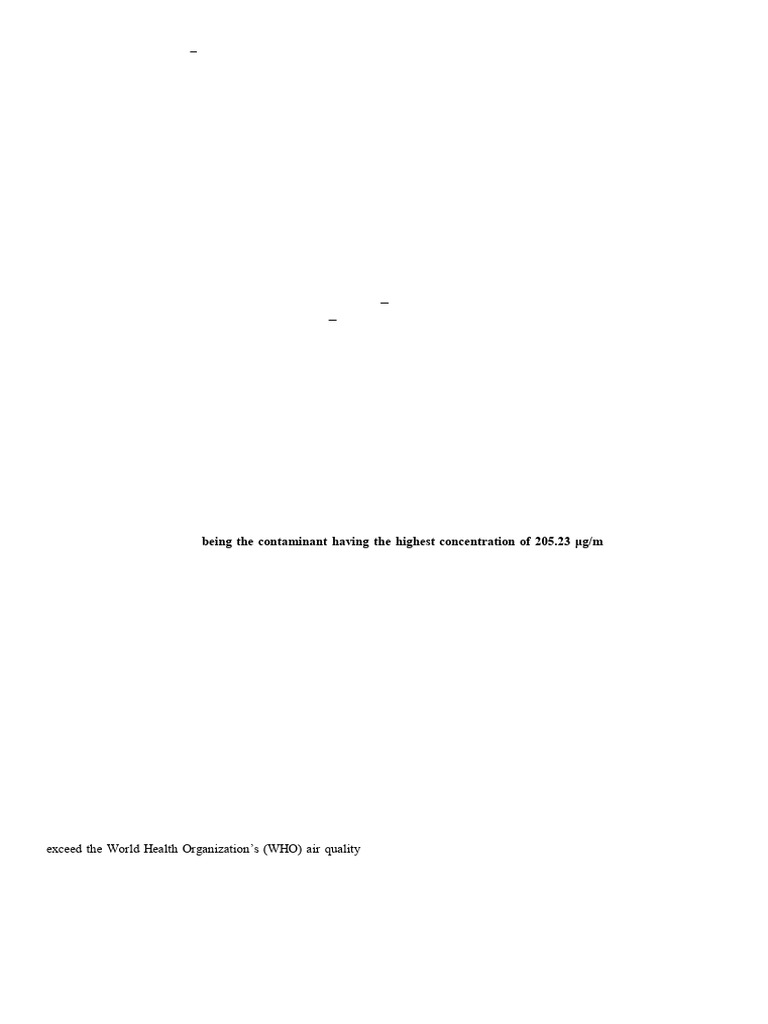 Air Pollution's Impact on Respiratory Health | PDF | Air Pollution ...