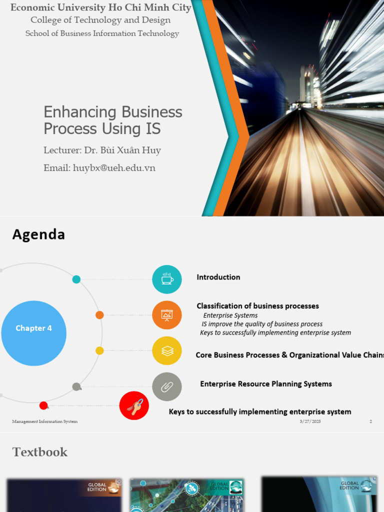 Chap4-Enhancing Business Process Using IS | PDF | Enterprise Resource ...