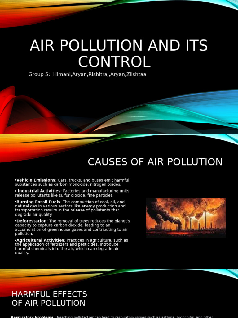 Causes and Effects of Air Pollution | PDF | Air Pollution | Exhaust Gas