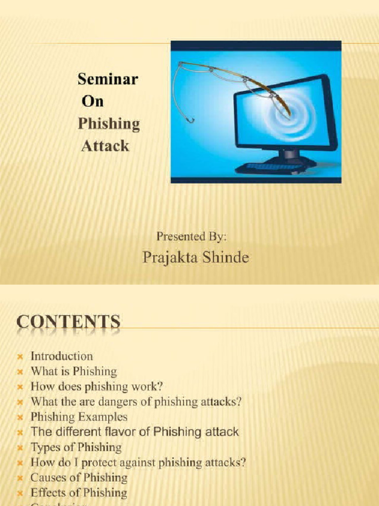 Phishing PPT 137084450 | PDF
