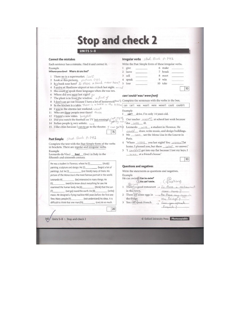 Stop and Check | PDF
