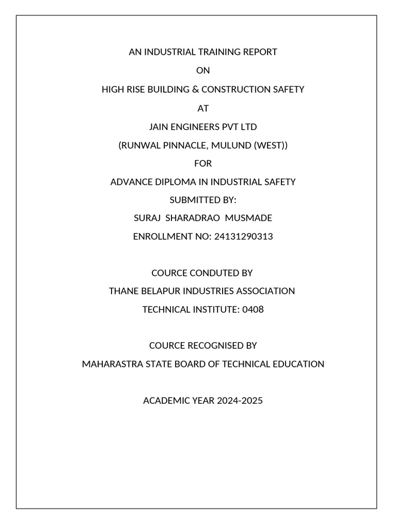 Photo inspiration: Gallery Detail: High Rise Building Safety Training Report Pdf