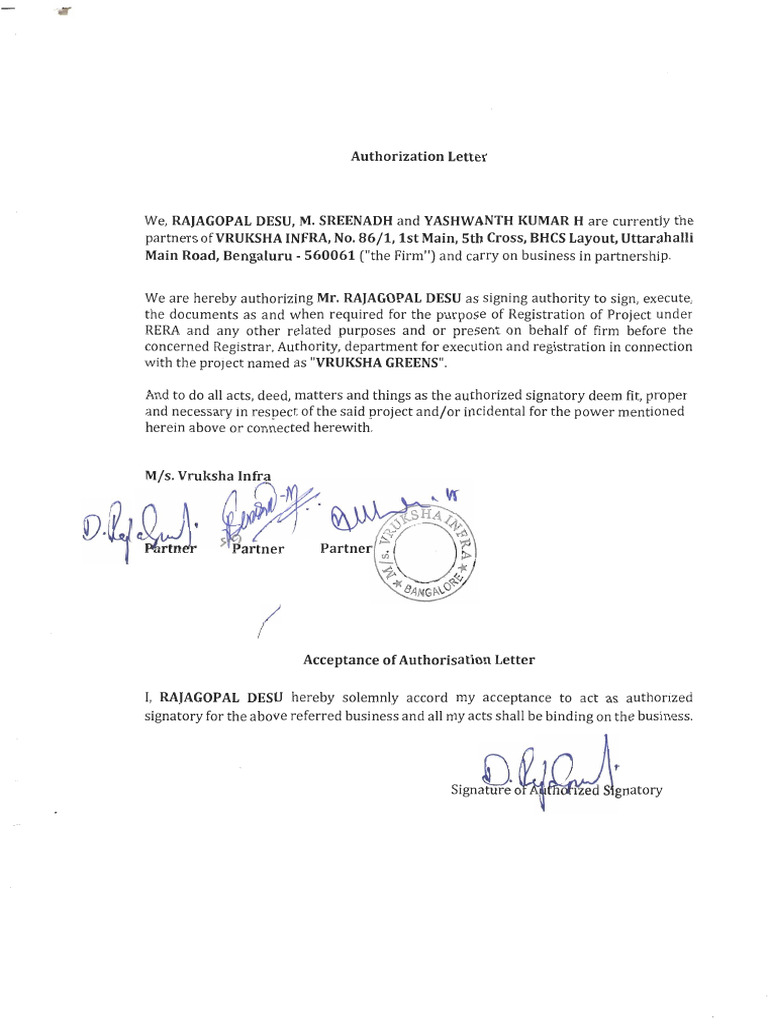 03certificate of Authorization | PDF