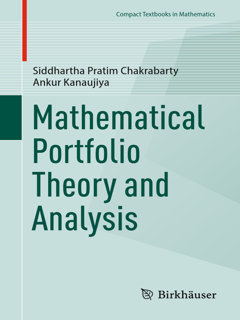 Mathematical Portfolio Theory and Analysis | PDF | Bonds (Finance ...