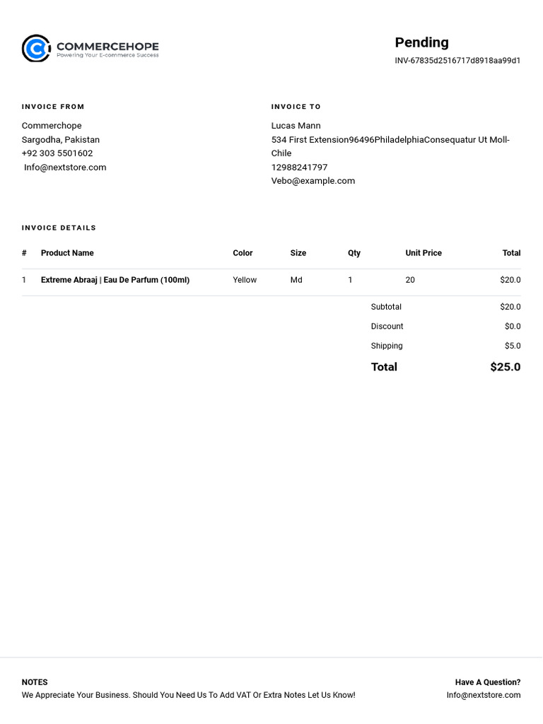INVOICE 67835d2516717d8918aa99d1 | PDF