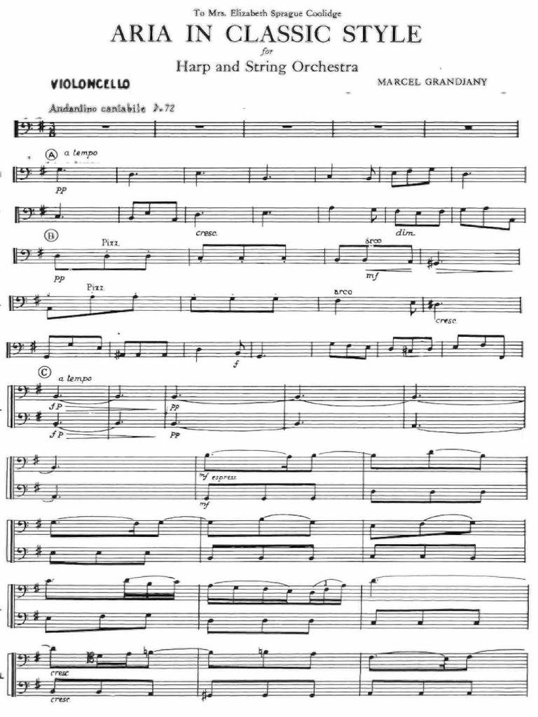 Aria Cello 1 - Merged | PDF