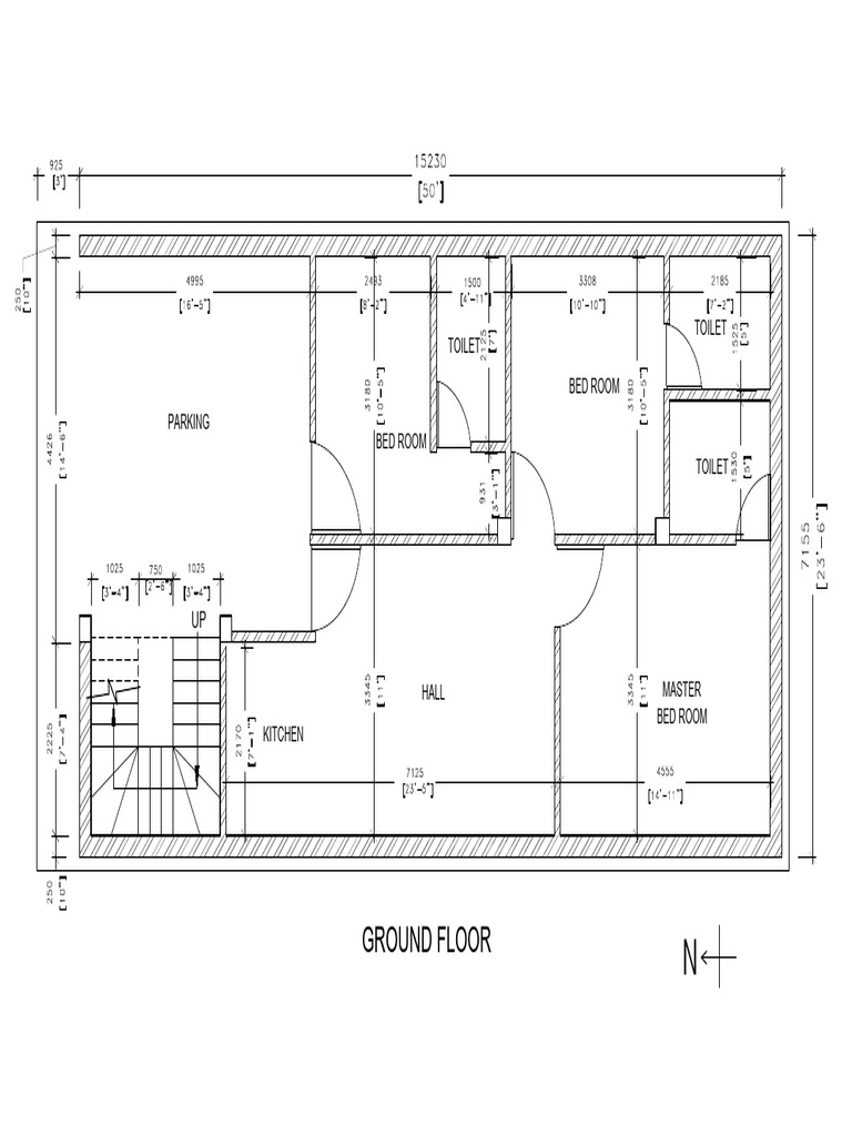 Ground Floor Layout Plan | PDF