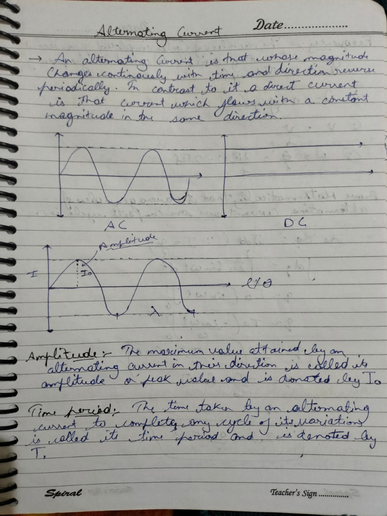 Alternating Current | PDF