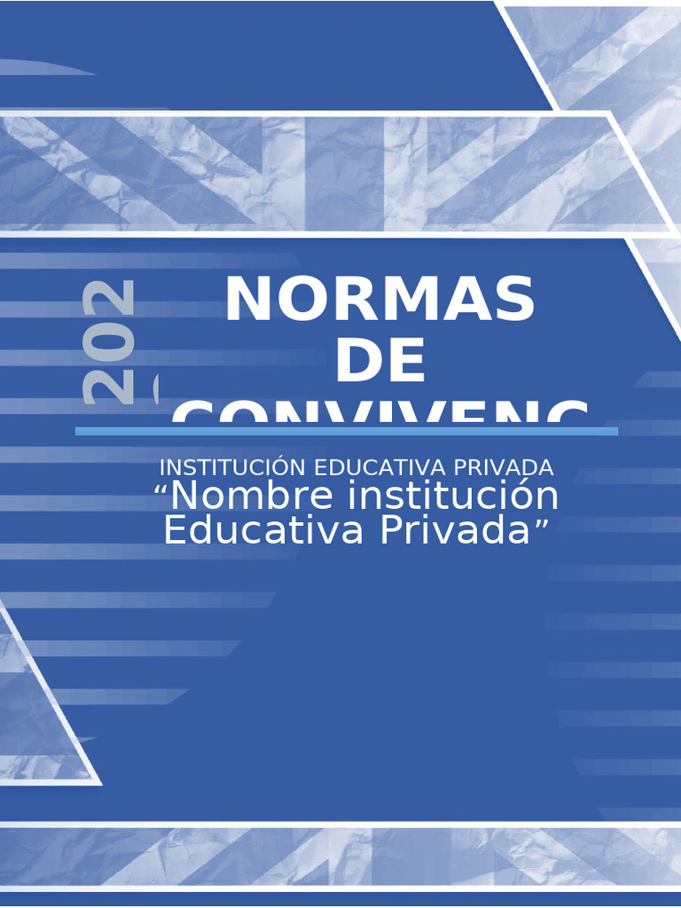 Normas de Convivencia Escolar 2022 | PDF | Escuelas | Institución