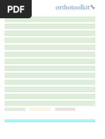 SPADI Questionnaire and Scoring Guide | PDF