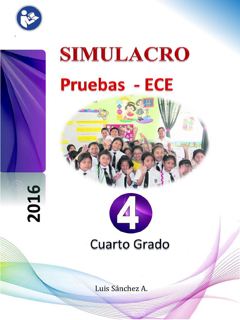 Simulacro ECE 4to Grado Primaria 2024 | PDF | Ácido Graso Omega 3 ...