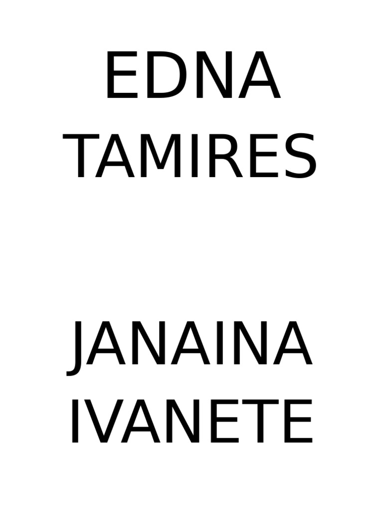 Edna | PDF