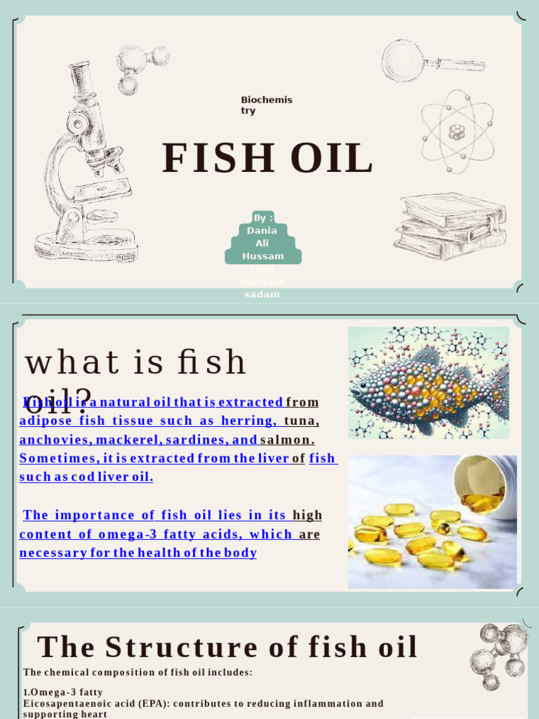Benefits of Fish Oil Explained | PDF | Fish Oil | Nutrition