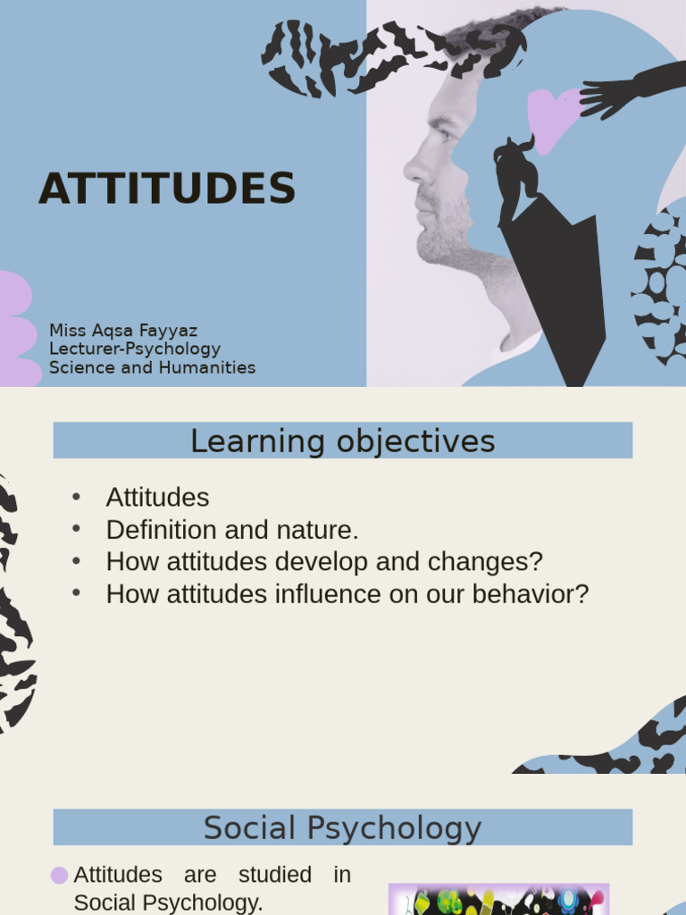 Understanding Attitudes in Psychology | PDF | Attitude (Psychology ...