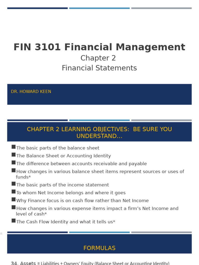 Financial Statements Overview and Analysis | PDF | Expense | Balance Sheet