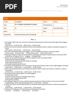 LEAF-Q Questionnaire for Female Athletes | PDF | Menstruation ...