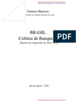 Brasil, Colônia de Banqueiros - Gustavo Barroso