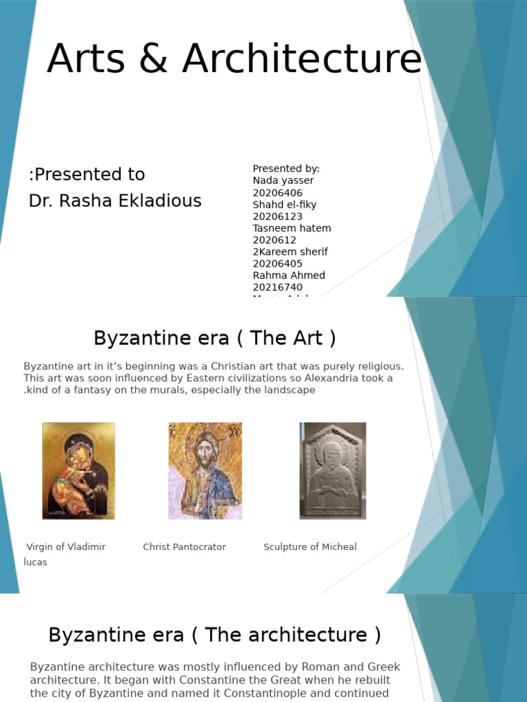Byzantine to Gothic Art & Architecture | PDF | Gothic Architecture ...