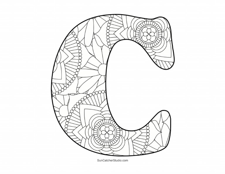 Abc Coloring Pages Letter C Fffffe | PDF