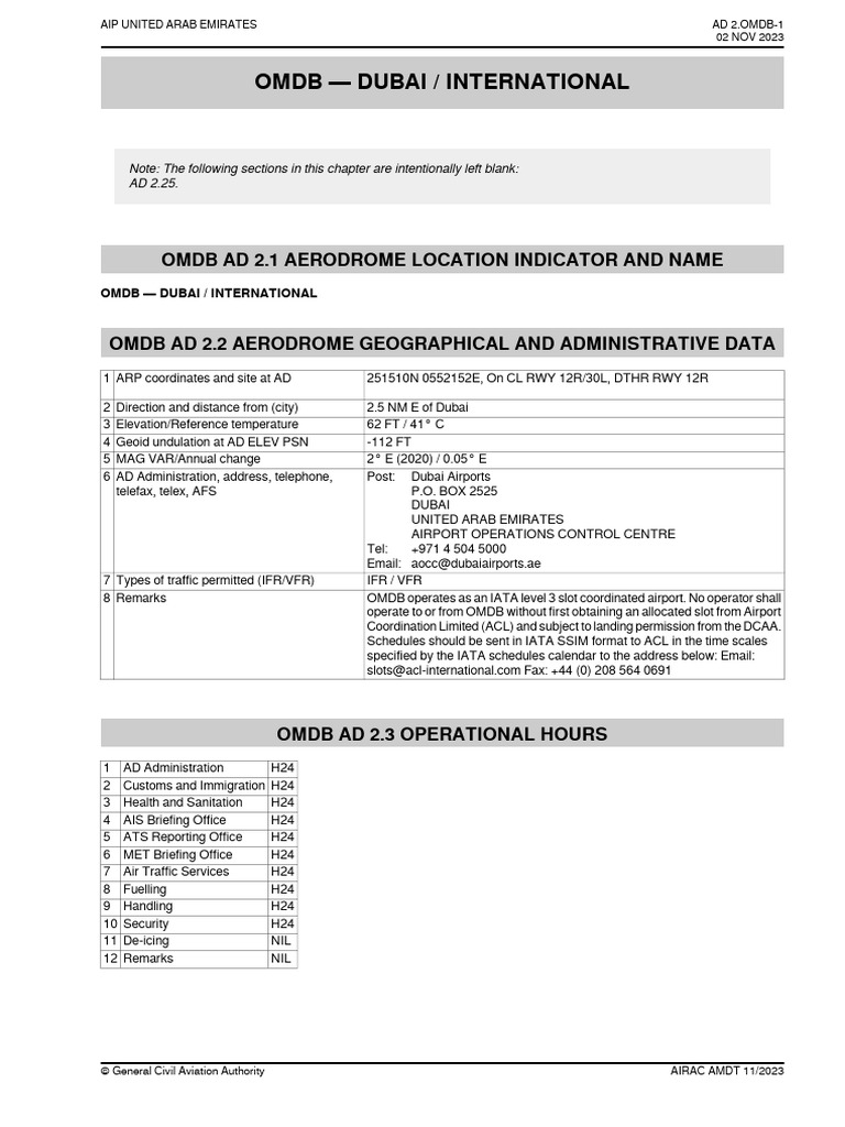 Ad-2 Omdb | PDF | Aviation | Transport
