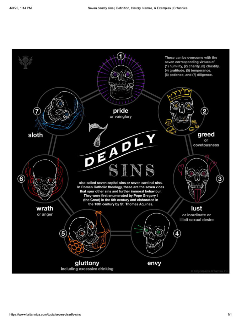 7 Sins | PDF