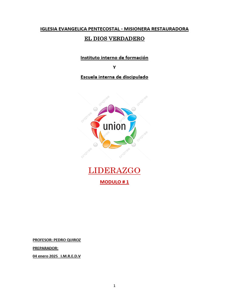 Liderazgo Cristiano en la Iglesia | PDF | Liderazgo | Iglesia cristiana