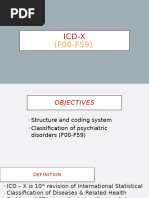 ICD-10 Codes for Mental Disorders | PDF | Mental Disorder | Mood Disorders