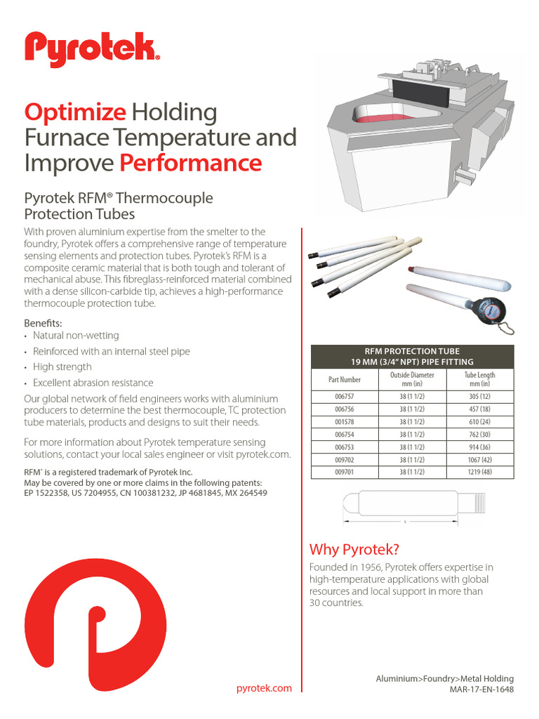1648 RFM TCPT Flyer EN | PDF | Pipe (Fluid Conveyance) | Thermocouple