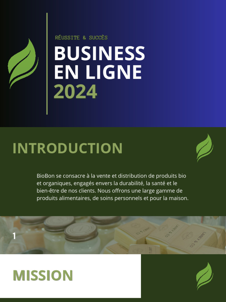 BioBon : Produits Bio et Durables 2024 | PDF