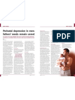 Perinatal Depression in Men: Fathers' Needs Remain Unmet, Community Practitioner Jul 2010