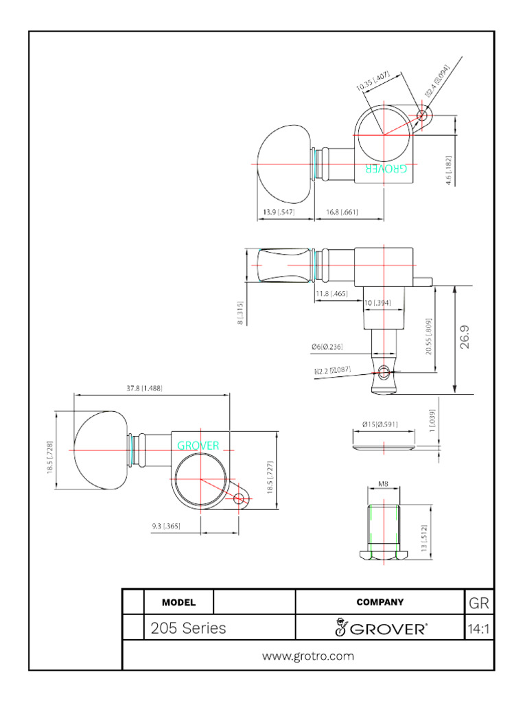 GR 205 Series 14:1 Specifications | PDF
