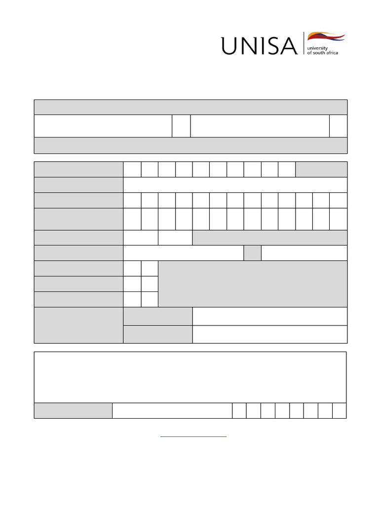 Unisa DSAR08i | PDF