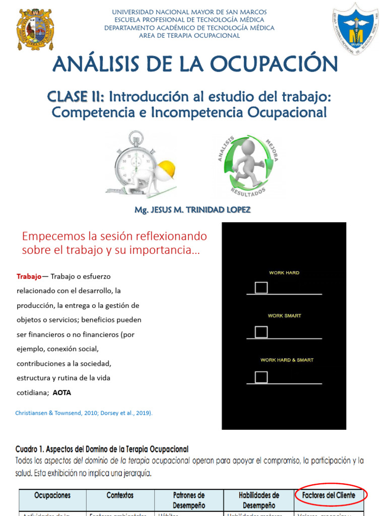 Competencia e Incompetencia Ocupacional | PDF | Planificación | Economias