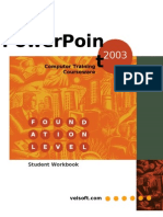 Power Point 2003 - Foundation