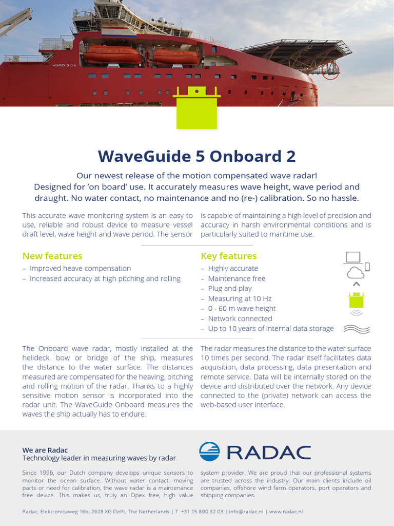 WaveGuide 5: Advanced Onboard Radar | PDF | Radar | Frequency